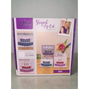 Crafters Companion Subscription Box Shaped Pop out Craft Kit #34 - Open Box